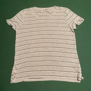 Side Lace Up T-shirt